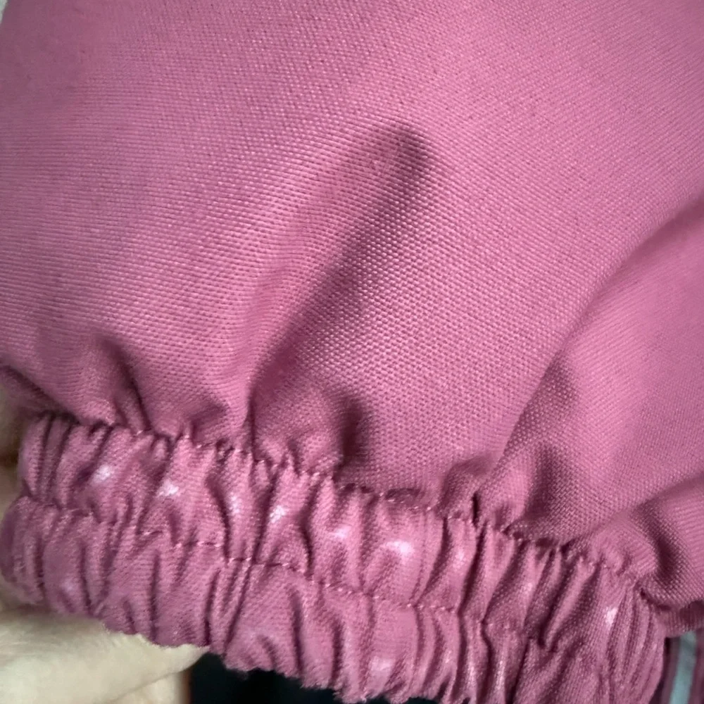 Polarn O. Pyret Rose Maroon Hooded Puffer Jacket